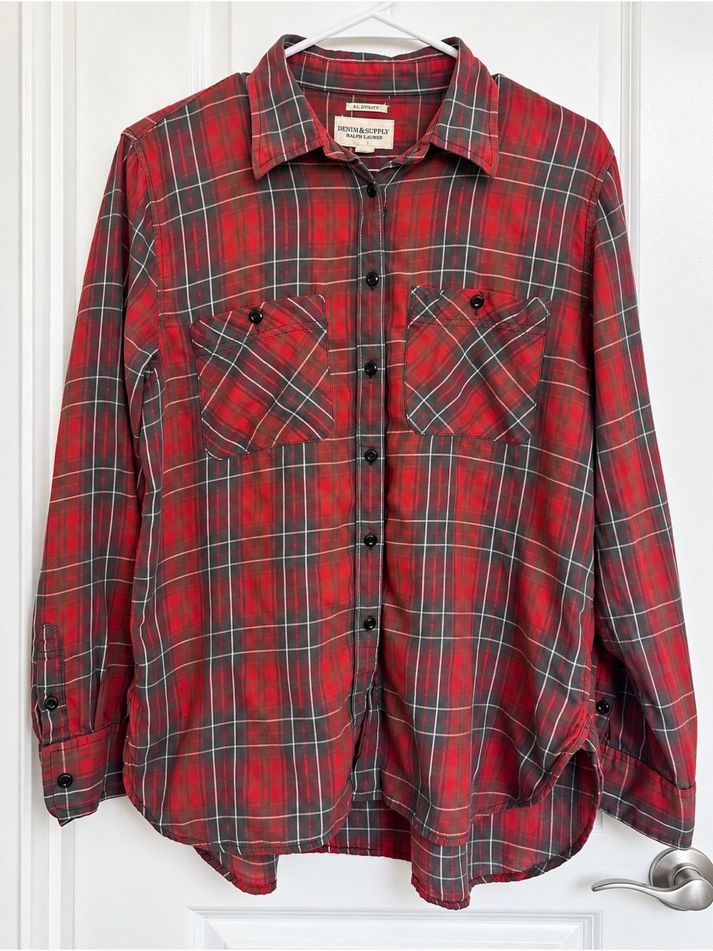 Denim & Supply Ralph Lauren RL Utility Plaid Button-Down Shirt